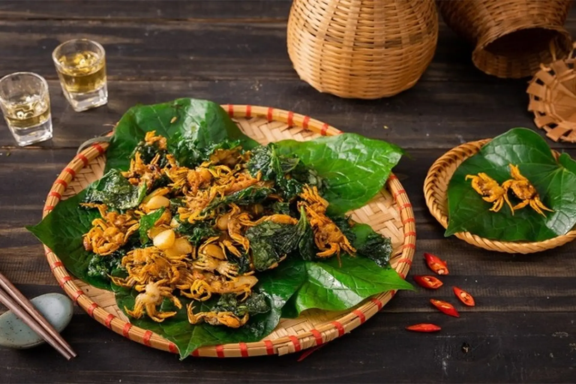 Món 3: Gỏi cuốn lá lốt