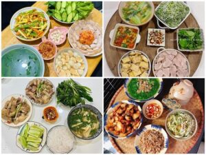 Gợi ý 14 mâm cơm ngon, thanh mát