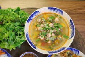 Chi tiết các món trong mâm cơm